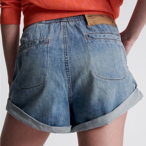 One Teaspoon | Heartland Hunters Relaxed Jean Short - Picture 5 of 15